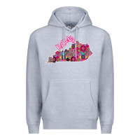 Heather Grey Pink Kentucky Premium Hoodie - Bettercallsaul