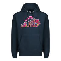 Navy Pink Kentucky Premium Hoodie - Bettercallsaul
