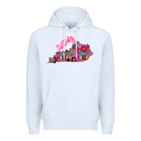 White Pink Kentucky Premium Hoodie - Bettercallsaul