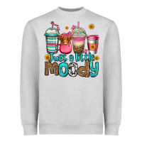 Heather Grey just a little moody coffee cups Heavyweight Sweatshirt - Jasminsmagicworld