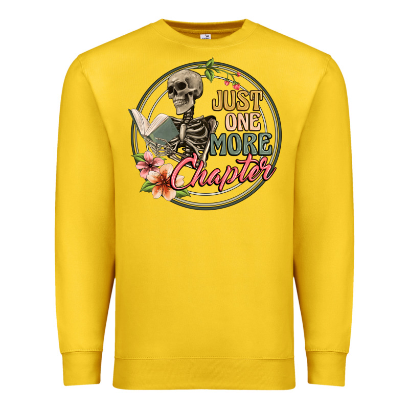 Just One More Chapter Premium Sweatshirt by Artiststas | Teevron