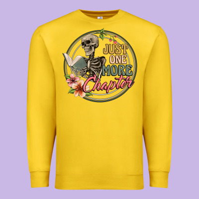 Just One More Chapter Premium Sweatshirt Designed By Artiststas