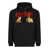 Black Pastor Life Heavyweight Hoodie - LillyAllenDesigns