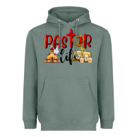 Sage Pastor Life Heavyweight Hoodie - LillyAllenDesigns