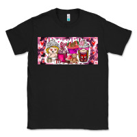 Black Valentine Coffee Classic Tee - CowhideDigitalArt