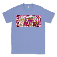 Colony Blue Valentine Coffee Classic Tee - CowhideDigitalArt