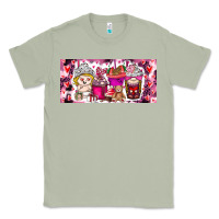 Matcha Valentine Coffee Classic Tee - CowhideDigitalArt