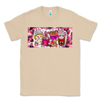 Mushroom Valentine Coffee Classic Tee - CowhideDigitalArt