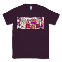 Plum Valentine Coffee Classic Tee - CowhideDigitalArt