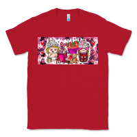 Red Valentine Coffee Classic Tee - CowhideDigitalArt