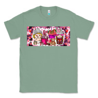 Sage Valentine Coffee Classic Tee - CowhideDigitalArt