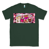Sports Green Valentine Coffee Classic Tee - CowhideDigitalArt