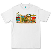 White teacher fuel coffee cups Premium Tee - texasbilliewilder