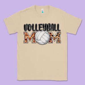 Volleyball Mom Classic Tee Designed By Adodesignshop