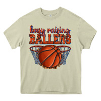 Mossy busy raising ballers basketball Heavy Core Tee - texasbilliewilder