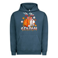 Pigment Midnight Navy its the season baseball Urban Hoodie - CowGirlArtShop