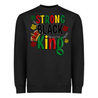 Black strong black king Heavyweight Sweatshirt - Artiststas