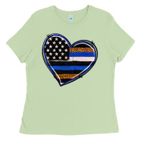 Matcha police heart Ladies Tee - RanaPortraitStore