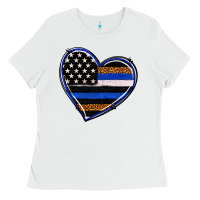 Police Heart Ladies Tee | Teevron