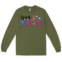 Army Green spirit lead me Long Sleeve Tee - JahusDesignShop