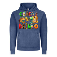 Vintage Denim cinco de mayo Vintage Hoodie - AdoDesignShop