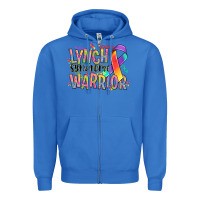 True Royal lynch syndrome warrior Zipper Hoodie - NancyCooperArtShop