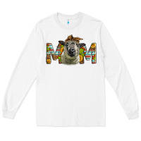 Western Hampshire Sheep Mom Long Sleeve Tee | Teevron