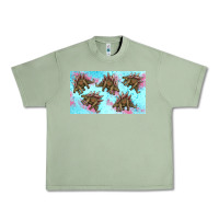 Oil Green dinosaur stegosaurus sippy cup Urban Heavy Tee - Artiststas