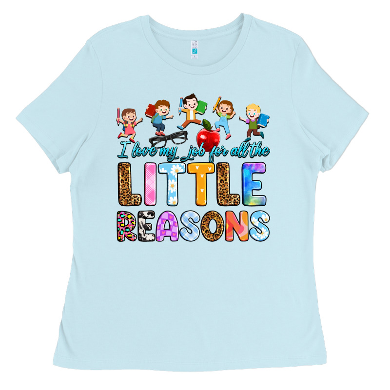 I Love My Job For All The Little Reason Ladies Tee by RanaPortraitStore | Teevron