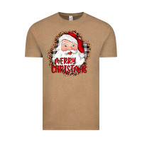 Vintage Coffee merry christmas santa Vintage Tee - JahusDesignShop