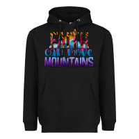 Black Faith Can Move Mountains Heavyweight Hoodie - LillyAllenDesigns