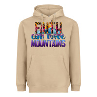 Mushroom Faith Can Move Mountains Heavyweight Hoodie - LillyAllenDesigns