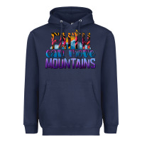Navy Faith Can Move Mountains Heavyweight Hoodie - LillyAllenDesigns