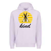 Lilac Bee Kind Premium Hoodie - Bettercallsaul