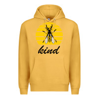 Mustard Bee Kind Premium Hoodie - Bettercallsaul