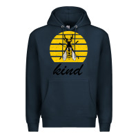 Navy Bee Kind Premium Hoodie - Bettercallsaul