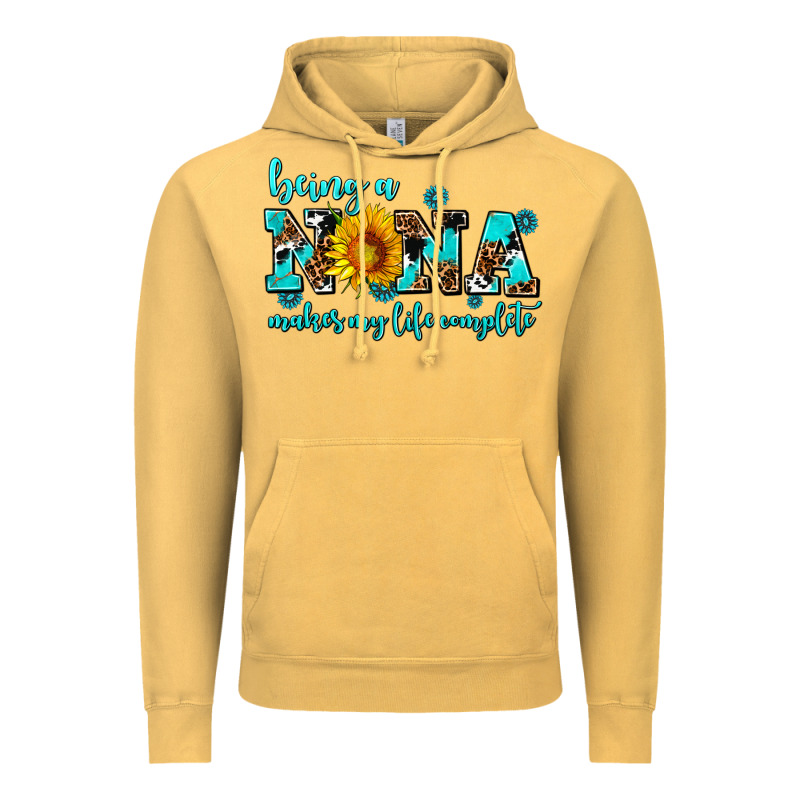 Being A Nana Makes My Life Complete Vintage Hoodie by AdoDesignShop | Teevron