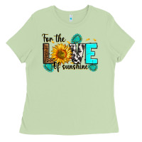 Matcha for the love of sunshine Ladies Tee - RanaPortraitStore