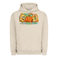 Pigment French Oak with god all things are possible Urban Hoodie - CowGirlArtShop