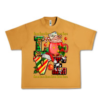 Peanut Butter love with coffee cup and christmas lights Urban Heavy Tee - AdoDesignShop
