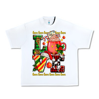 White love with coffee cup and christmas lights Urban Heavy Tee - AdoDesignShop