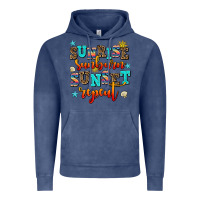 Vintage Denim sunrise sunburn sunset repeat Vintage Hoodie - AdoDesignShop