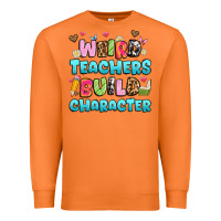 Carrot weird teachers build character Premium Sweatshirt - Artiststas