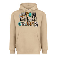 Mushroom Pray Without Ceasing Heavyweight Hoodie - LillyAllenDesigns