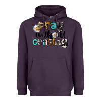 Plum Pray Without Ceasing Heavyweight Hoodie - LillyAllenDesigns