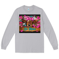 Moon Dust be mine valentine's day cow Long Sleeve Tee - Jasminsmagicworld