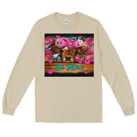 Mushroom be mine valentine's day cow Long Sleeve Tee - Jasminsmagicworld