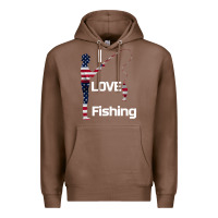 Chestnut I love fishing Premium Hoodie - Bettercallsaul