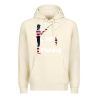 Sandshell I love fishing Premium Hoodie - Bettercallsaul