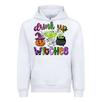 White drink up witches Urban Hoodie - CowGirlArtShop